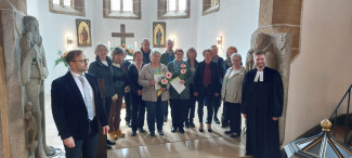 Foto Ehrung langjähriger Sängerinnen