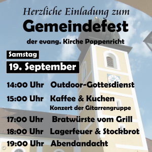 2026.09.19 Flyer Gemeindefest Poppenricht